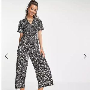 Floral ASOS Jumpsuit with Side Tie Detail